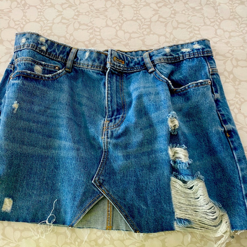 Jean Skirt
